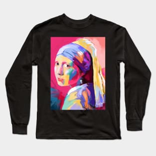 girl with a pearl earring Long Sleeve T-Shirt